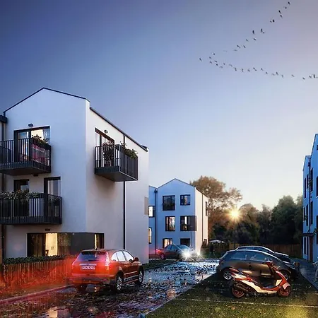 Apartment White 5 Min Airport Poznan